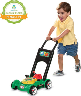 Little Tikes Gas 'n Go Mower supports versatile outdoor and indoor play sessions.
