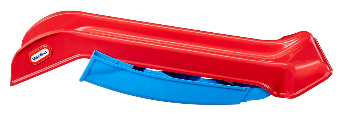 Child enjoys a gentle slide on the Little Tikes Light-Up First Slide.
