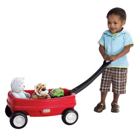 Little Tikes Lil’ Wagon durable plastic, safe for indoor and outdoor use.