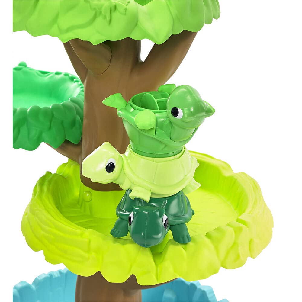 Little Tikes Magic Flower Water Table floating ducks create movement and color.