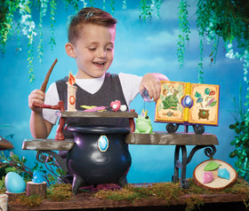 Little Tikes Magic Workshop singing frog showing magical reactions during play