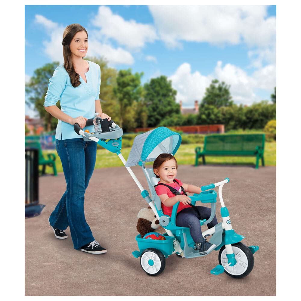 Steering wheel on the Little Tikes trike evolves to independent riding