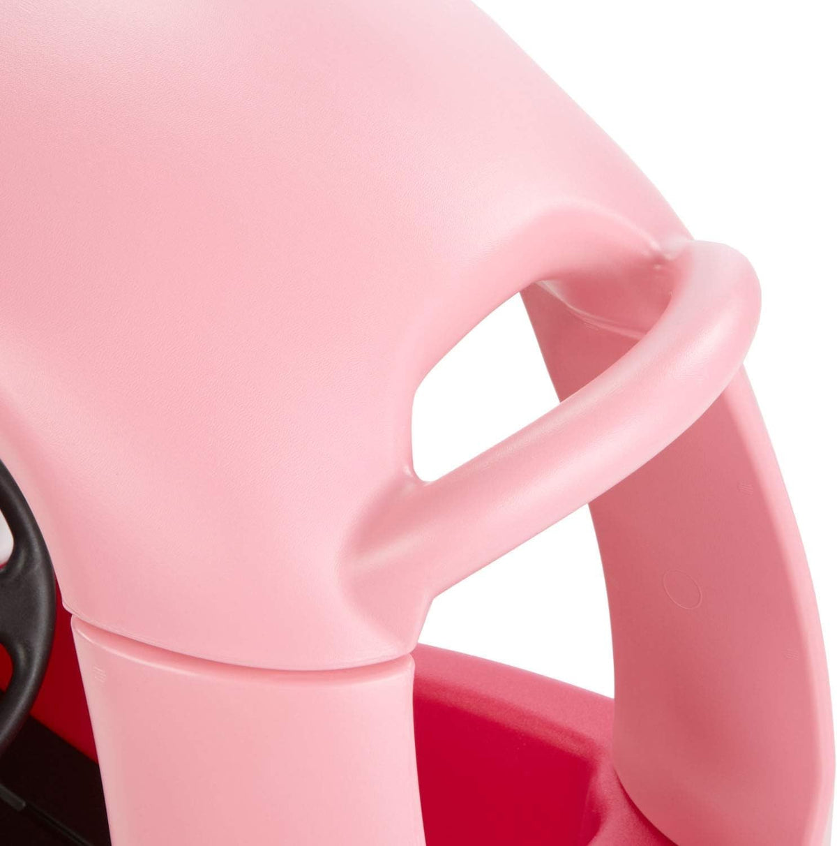 Cozy Coupe roof grip handle highlights parent-assisted transport