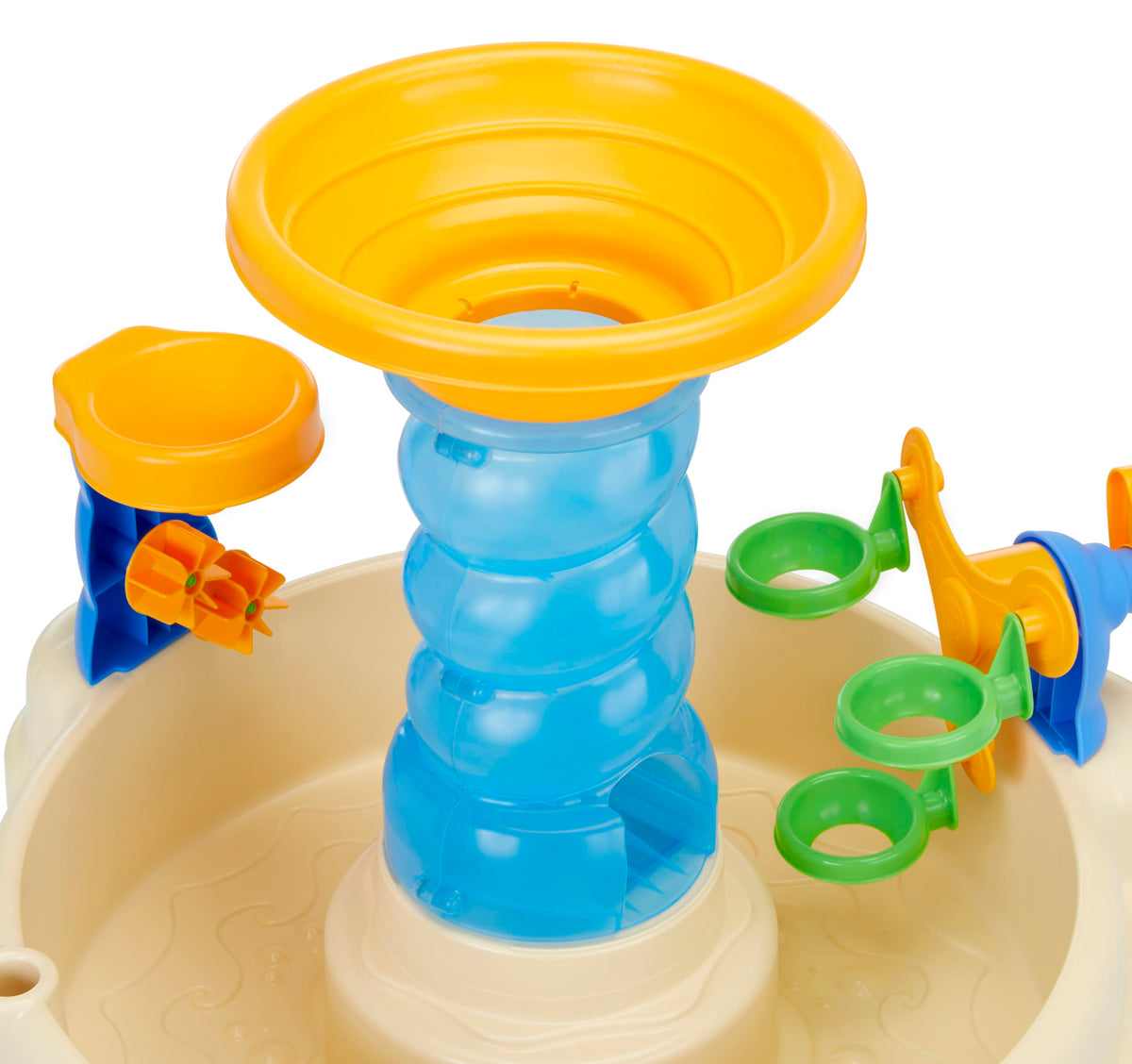 Little Tikes Spiralin' Seas spinner powers lazy river for continuous flow