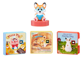 Little Tikes Story Dream Machine Fox character adds nightlight-style lights during storytelling.