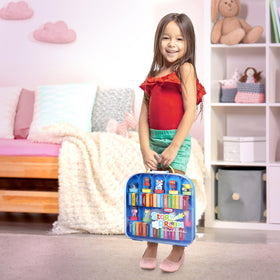 Little Tikes Story Dream Machine is portable for travel-friendly storytime anywhere.