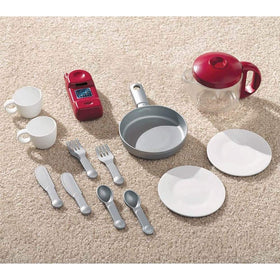 Little Tikes Super Chef Kitchen burner sounds enhance role-play experiences