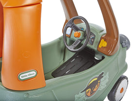 Little Tikes T-Rex Cozy Coupe parent rooftop handle for push-assisted play