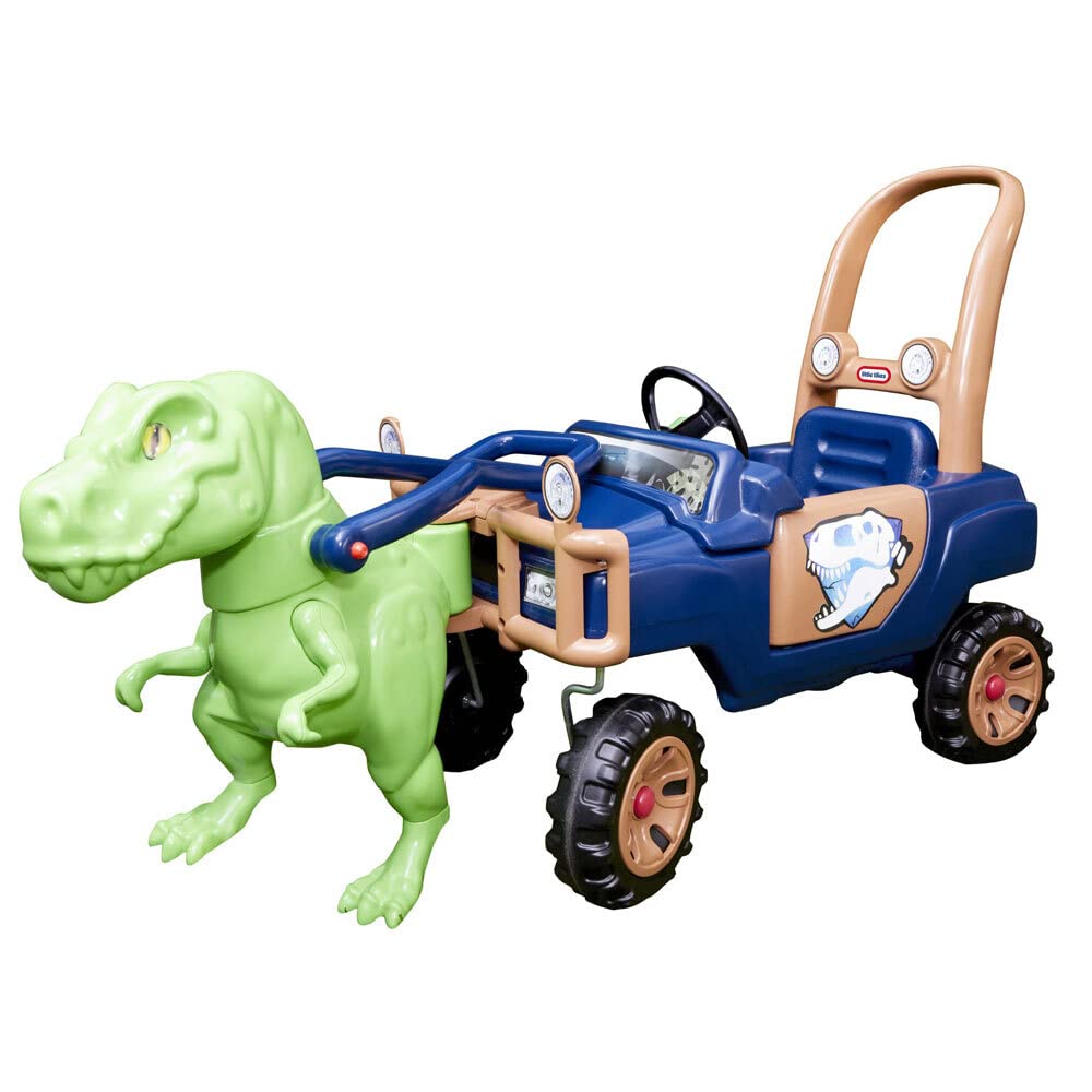 Little Tikes T-Rex Truck large front view shows rugged design for indoor and outdoor fun