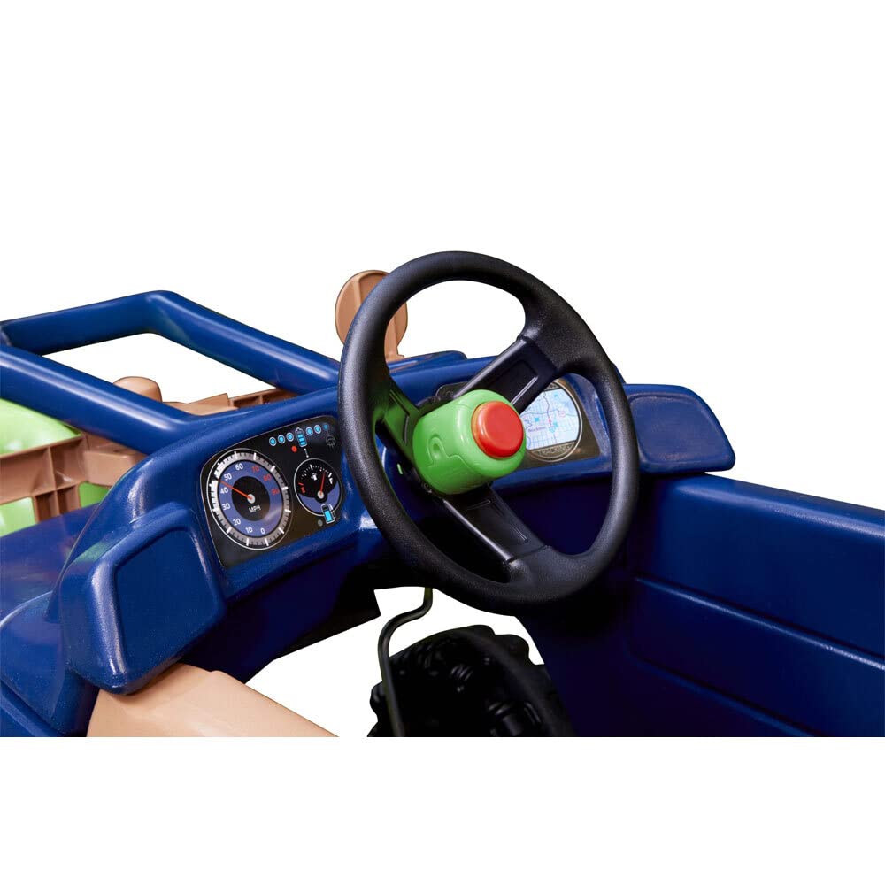 Little Tikes T-Rex Truck indoor outdoor versatility with easy maneuverability