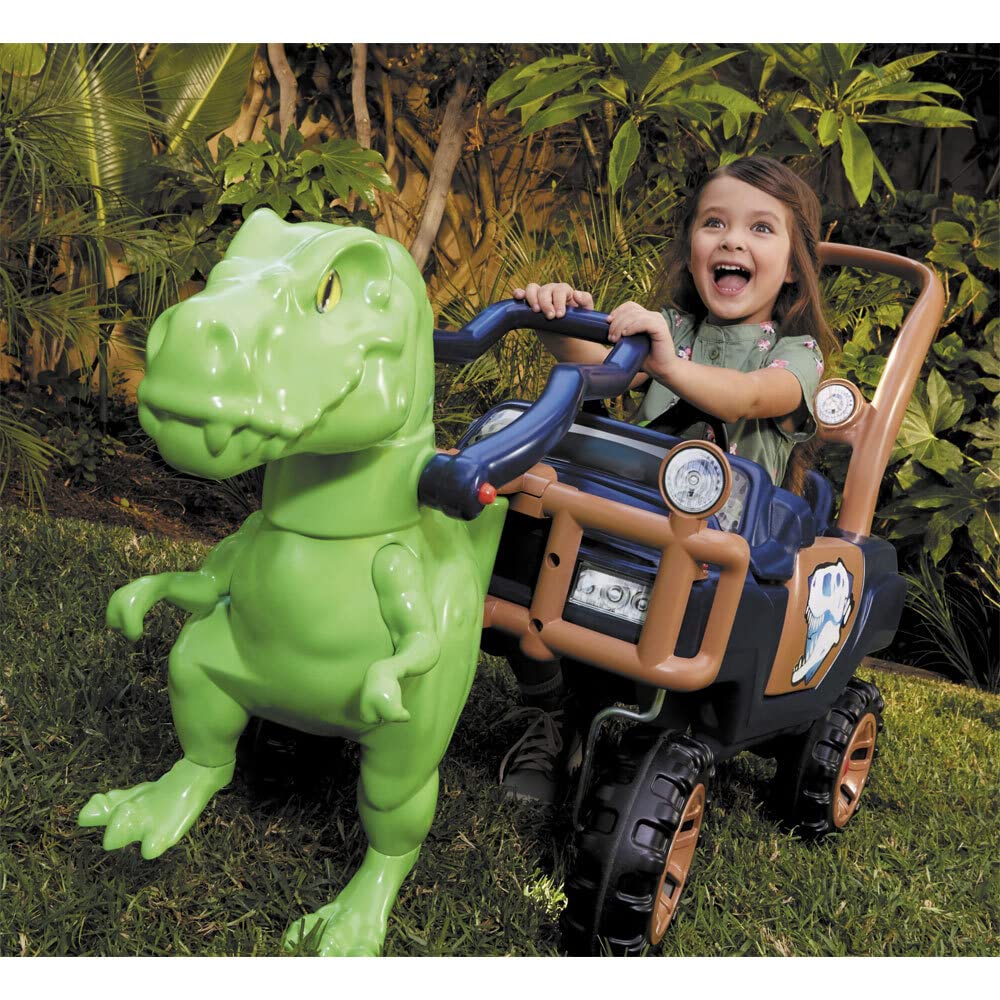 Little Tikes T-Rex Truck kid-powered transition plus parent supervision