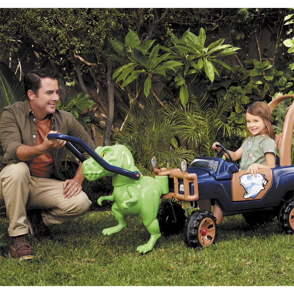 Little Tikes T-Rex Truck push-pull handle aids parent control