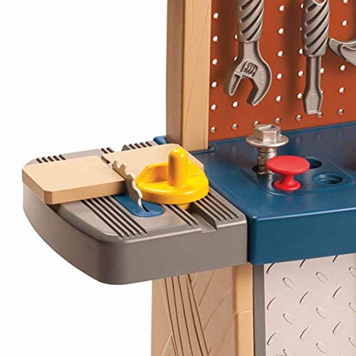 Little Tikes Tough Workshop Beige accessories pack highlights pretend tools.
