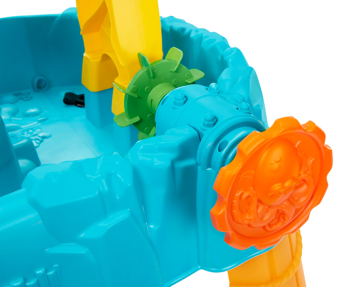 Little Tikes Waterfall Island Water Table lagoon pour highlights immersive family play.