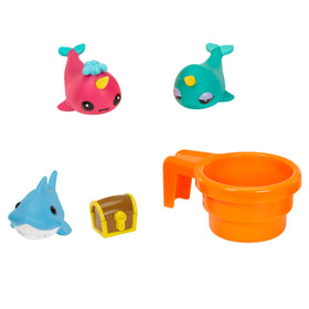 Little Tikes Waterfall Island Water Table splash slide center draws active play.