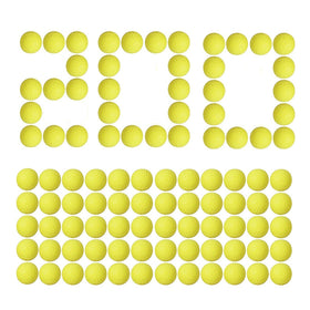 Little Valentine 200-round yellow Nerf Rival ammo ready for quick reloads.