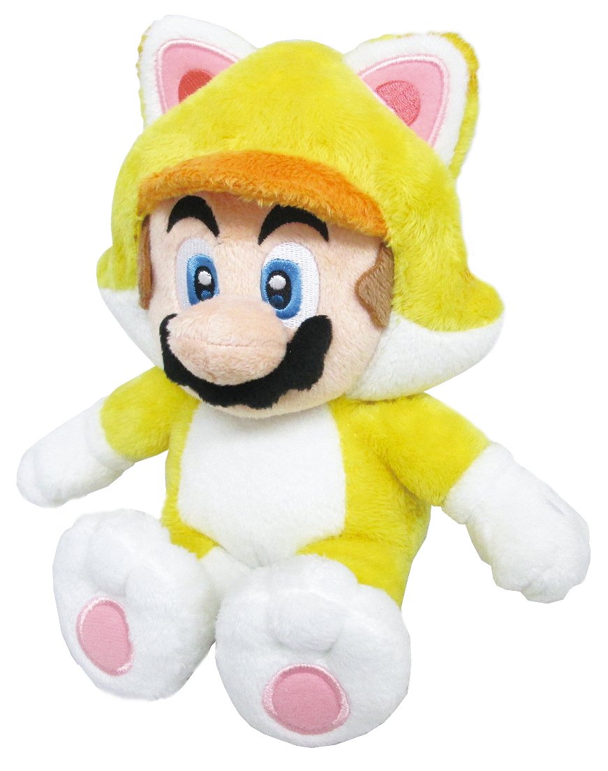 Little Buddy Cat Mario plush 10-inch multicolor for cuddly play and display