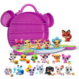 LPS accessories include bows and desserts for dress-up play