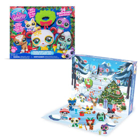 Littlest Pet Shop Deluxe Holiday Calendar gingerbread deer figure ready for festive display