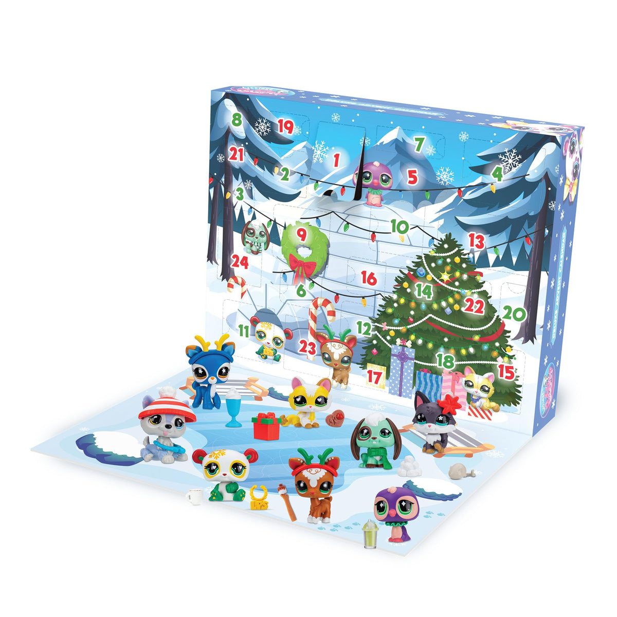 Littlest Pet Shop Deluxe Holiday Calendar holiday mug adds festive charm to playtime