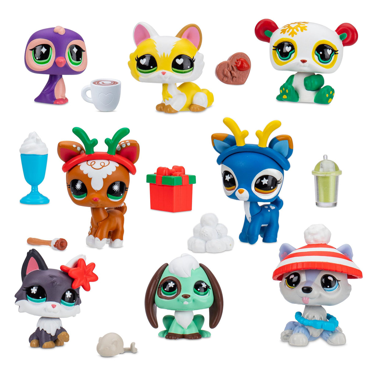 Littlest Pet Shop Deluxe Holiday Calendar mint chocolate chip bunny ready for seasonal storytelling
