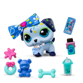 Fold-out cafe playscape as a stylish backdrop for Littlest Pet Shop adventures