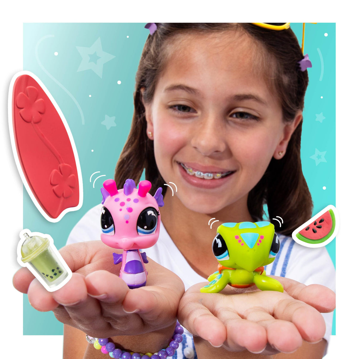 Littlest Pet Shop glam bows image emphasizes fashion-forward styling options