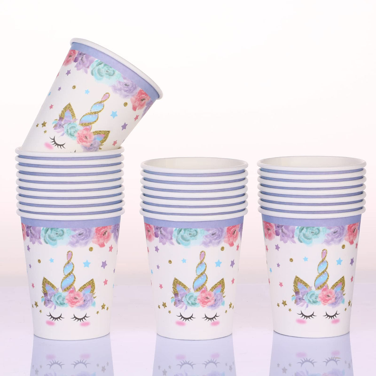 LIUGUSUN unicorn napkins absorbent for quick cleanups