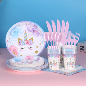 LIUGUSUN unicorn backdrop adds cute atmosphere to photos