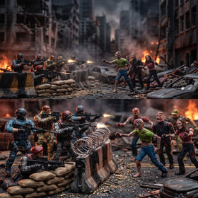 LIVELYOU figures showcase realistic battle details and dynamic poses.