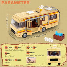 Lixboxy Camper Break Bad RV kit with easy-to-follow instructions for quick setup.