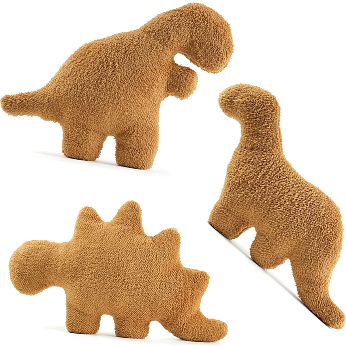 Lixzuch Dino Nugget Pillow Stegosaurus close-up, ultra-soft plush for cozy hugs