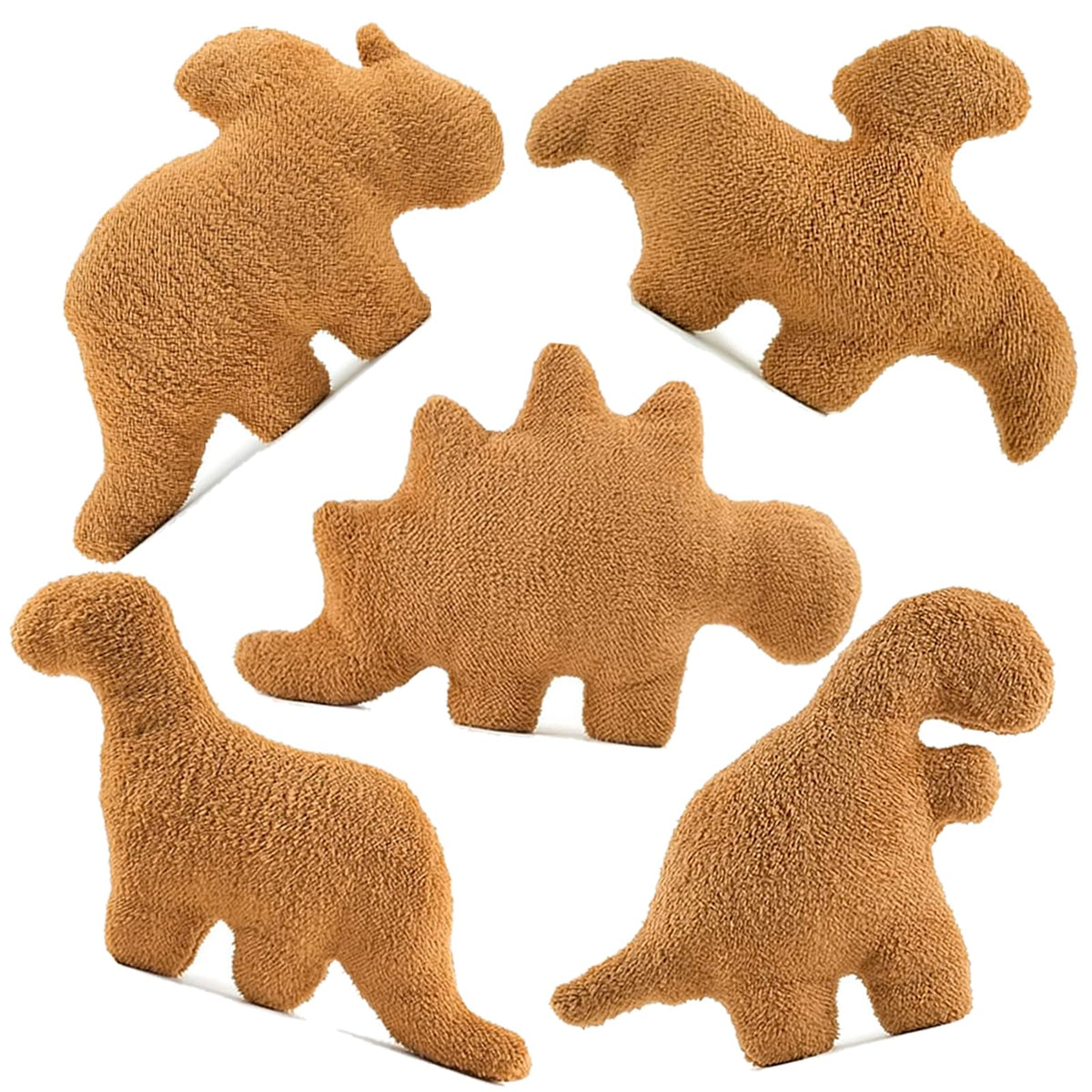 Lixzuch dino nugget pillow stegosaurus close-up: ultra-soft plush for cozy hugs.
