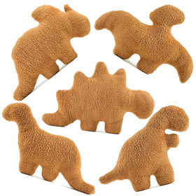 Lixzuch dino nugget pillow stegosaurus close-up: ultra-soft plush for cozy hugs.
