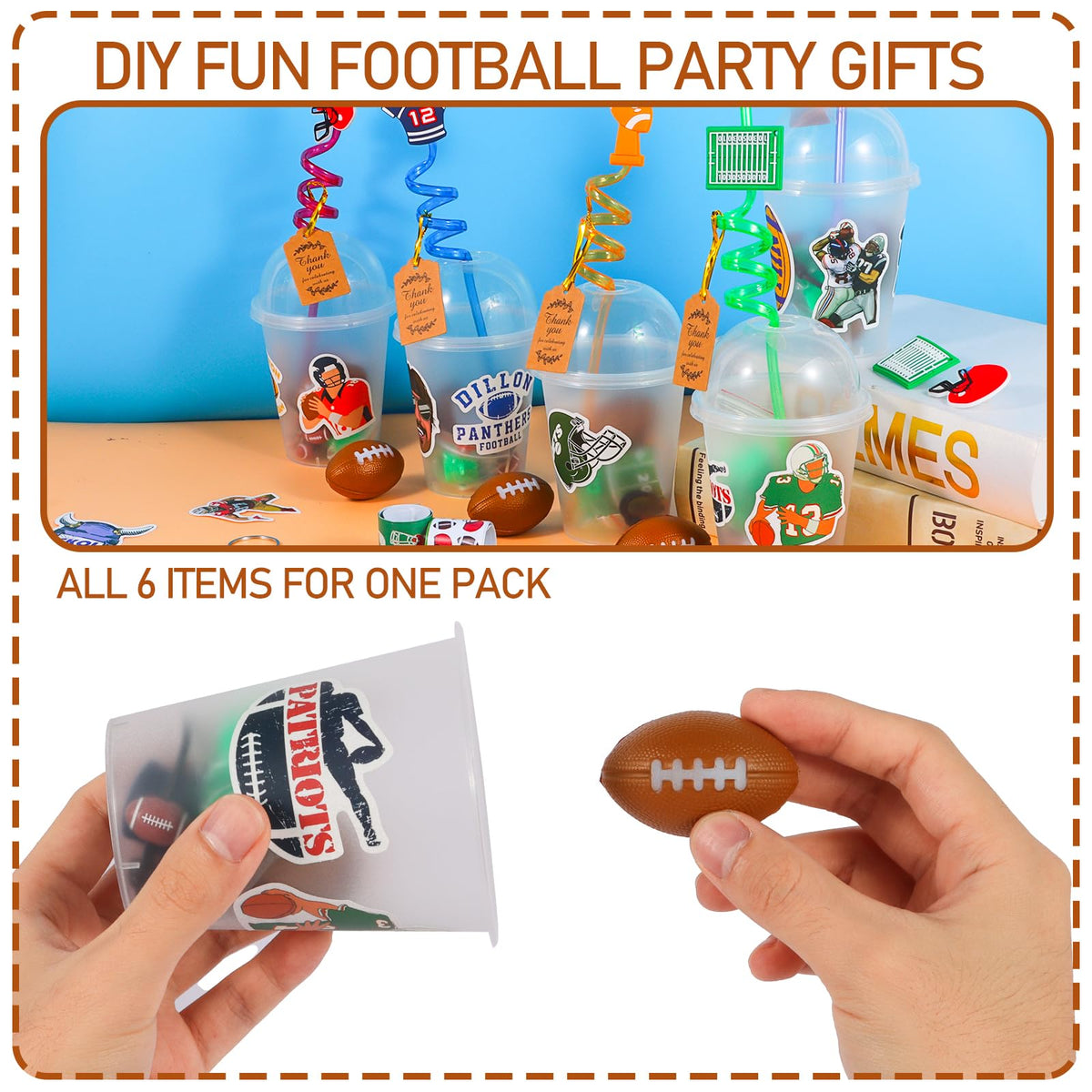 LiYiQ football whistles for games and prize rewards.