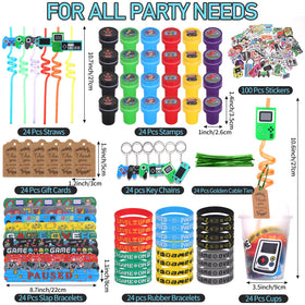 LiYiQ controller straws add playful game-themed sipping at celebrations.