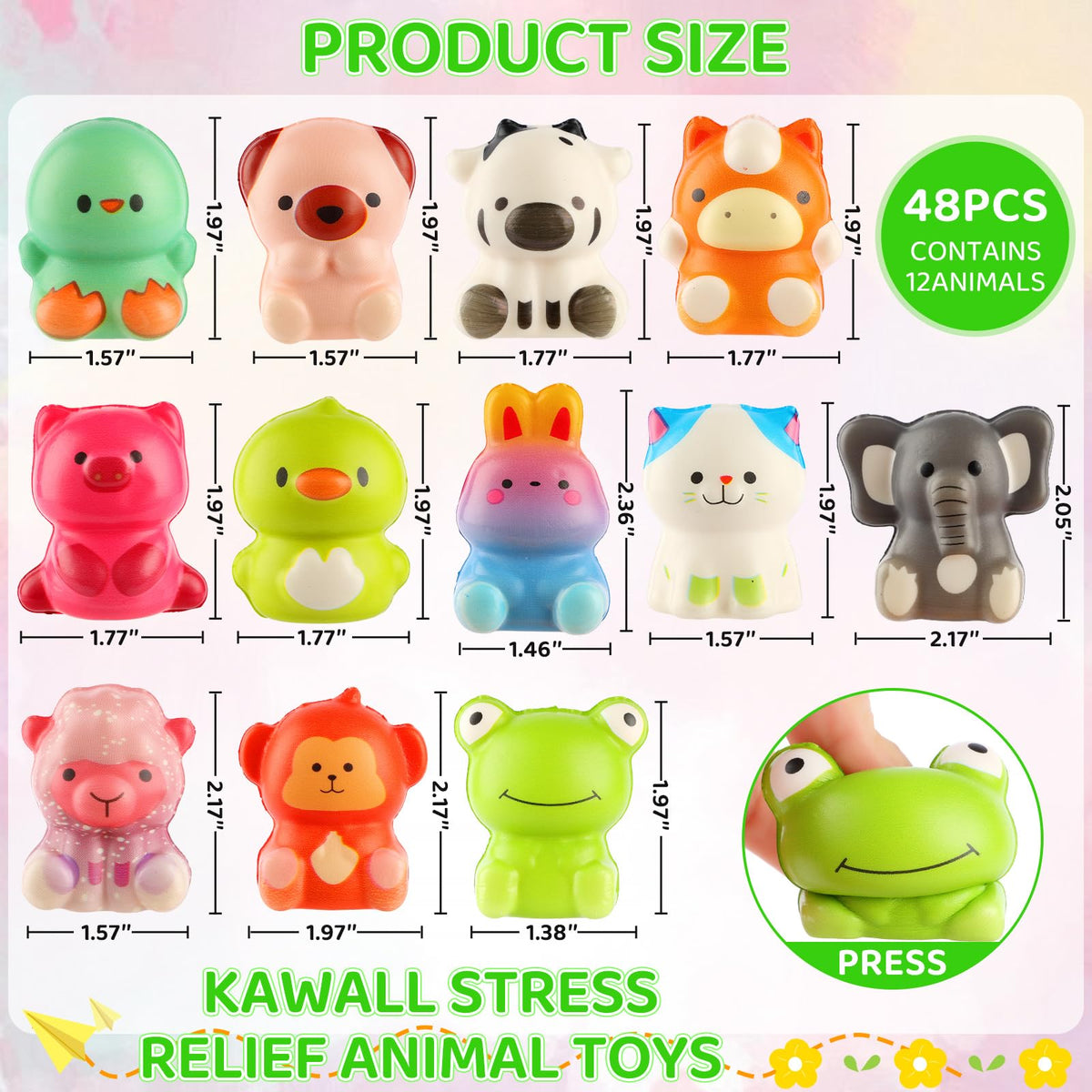 LiYiQ animal squishy dog for relaxation and busy hands