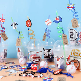 LiYiQ baseball keychains boost party favors with portable keepsakes.