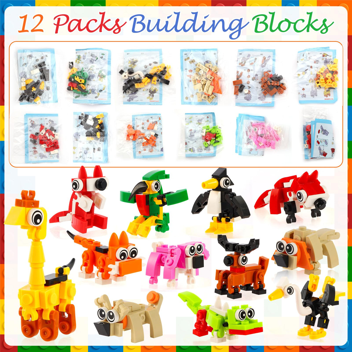 LiYiQ building blocks keychains offer colorful keepsakes and easy party gifts.