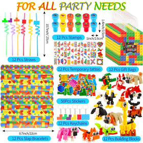 LiYiQ mini animal building blocks for cute party prizes and imaginative play.