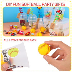 LiYiQ softball bracelets made from PU material for colorful party keepsakes.