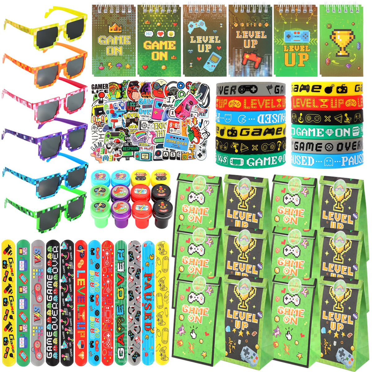 LiYiQ video game sunglasses for stylish party favors and photo-ready moments