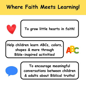 LJ-Products Bible Busy Book family reading time becomes interactive.