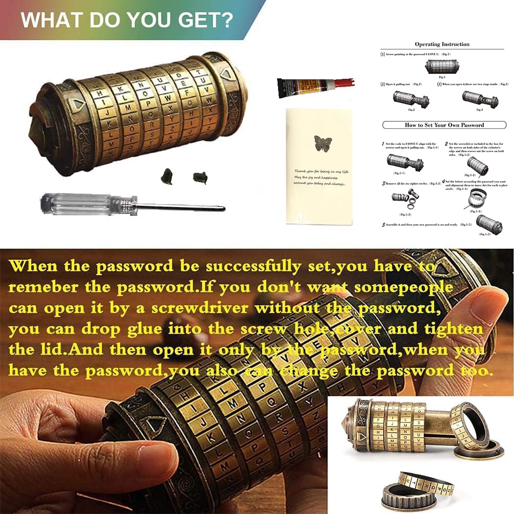 LJOYKID cryptex bronze gift packaging ready for gifting