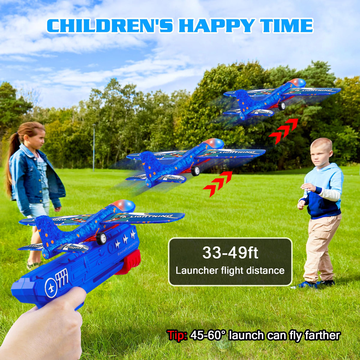 LJZJ aviation-themed toy: six-pack planes inspire imaginative outdoor adventure.