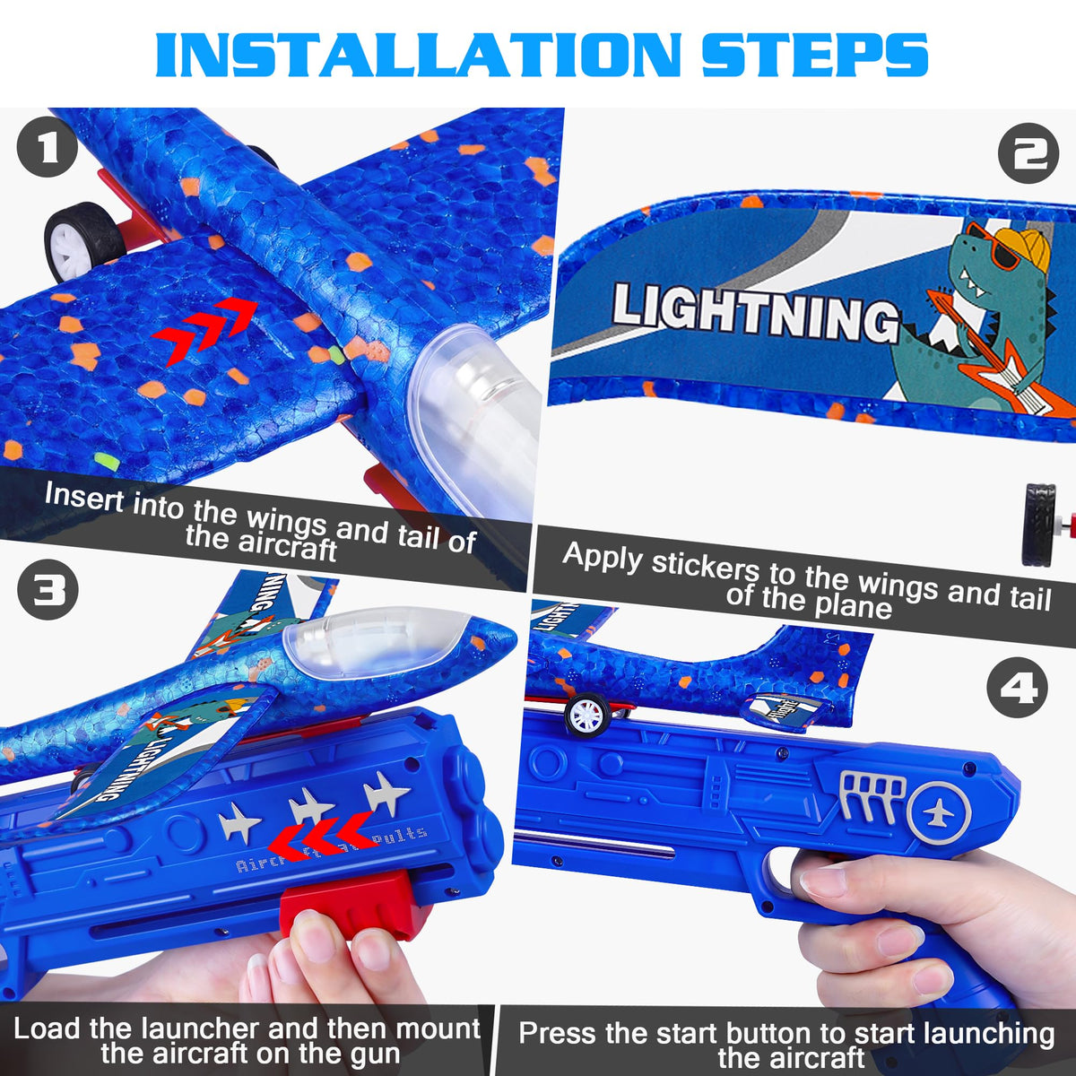 LJZJ birthday gift set: ideal party favors and gifts for kids learning play outdoors.