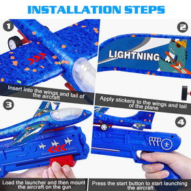 LJZJ birthday gift set: ideal party favors and gifts for kids learning play outdoors.