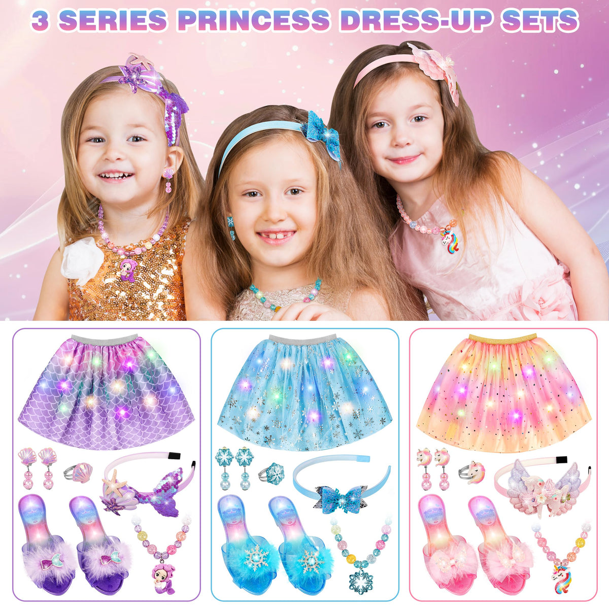 LJZJ rings for extra sparkle in dress-up play