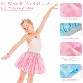 LJZJ Princess pastel shoes provide comfy, easy dress-up fun.