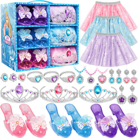 LJZJ Princess skirts with sparkling stars invite imaginative dress-up play.